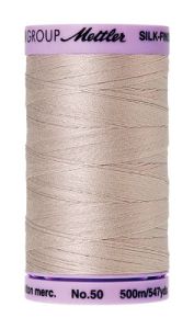 Mettler 50 Cotton Thread 500m 0319 Cloud Gray | 