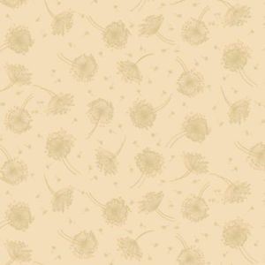 Luxe fabric: Seed Heads Cream (per 1/4 metre) | 