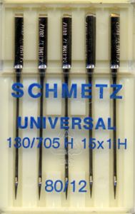 Schmetz Universal Sewing Machine Needles Size 80/12 | 