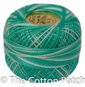 Presencia Perle Cotton #8 Variegated Thread: Colour 9785 | 