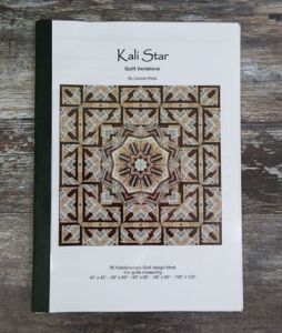 Kali Star Quilt Variations Book by Leonie West | 