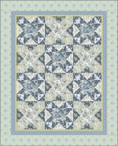 Bordered Liberty Cross Quilt Kit | 