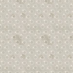 Nature's Harmony Fabric: Flower Ringlets Grey (per 1/4 metre) | 