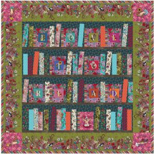 Library of Flowers Quilt Kit  PreOrder | 