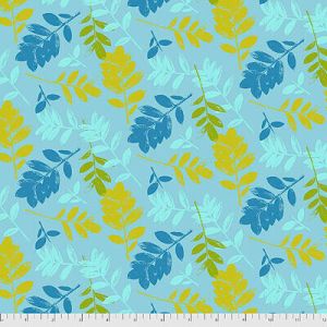 Mod Cloth Fabric: ZZ Leaf Earth (per 1/4 metre) | 