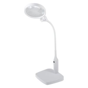 PureLite  Multi-Use Magnifier and Table Lamp: White | 