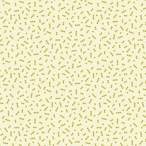 Posy Fabric: Mod Star Gold (per 1/4 metre) | 