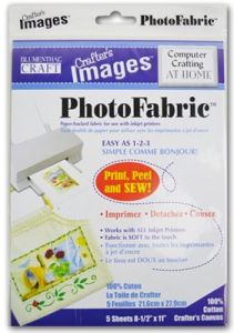 Photo Fabric Crafter's Canvas (5 sheets) | 