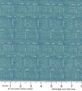 Classic Coordinates Fabric: Patchwork Teal (per 1/4 metre) | 