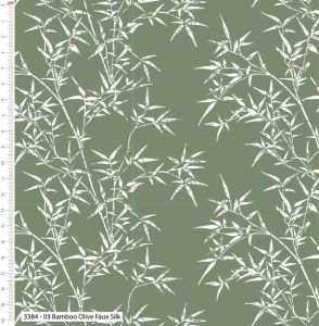 Serenity in Japan fabric: Bamboo Olive | 