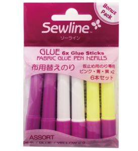 Sewline Fabric Glue Pen Multi Pack Refills | 