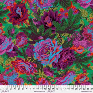 Kaffe Fassett Collective Fabric Floral Burst Green (per 1/4 metre) | 