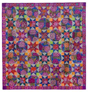 Kaffe Fassett Rhododendron Stars Quilt Kit | 