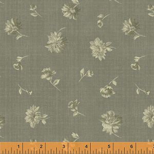 Reeds Legacy: Floating Florals Celadon (per 1/4 metre) | 