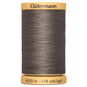 Gutermann Natural Cotton 50 Weight Thread 400m 1225 Taupe | 