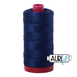 Aurifil 12 Cotton Thread 2784 Dark Navy Large Spool | 