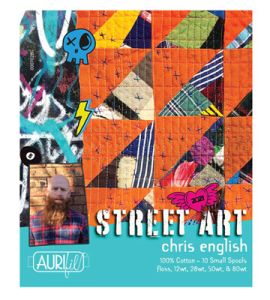 Aurifil Mixed Thread Set Street Art by Chris English | 