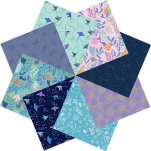 Moontide Fat Quarter Accent Bundle Lewis and Irene | 