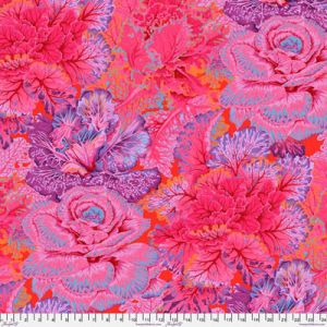 Philip Jacobs Fabric: Curly Kale Red (per 1/4 metre) | 