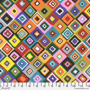 Kaffe Fassett Collective Fabric: Square Dance Multi | 