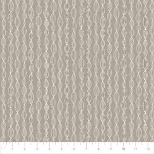 Petal Pusher Fabric: Geo Taupe (per 1/4 metre) | 