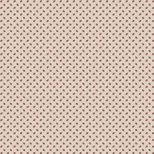 Nellie's Shirtings Fabric: Triangles Red (per 1/4 metre) | 