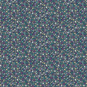 Luna Fabric: Star, Blue | 