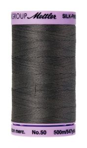 Mettler 50 Cotton Thread 500m 0416 Dark Charcoal | 