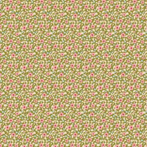 Tilda fabric: Creating Memories Spring Brie Green | 