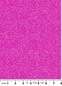 Ocean Glow Fabric Plankton on Pink (Glow in the Dark) Lewis and Irene | 