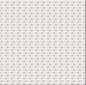 Fleur Nouveau fabric: Rose Hip Light Purple (per 1/4 metre) | 