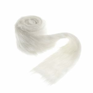 Faux Fur Trim White | 