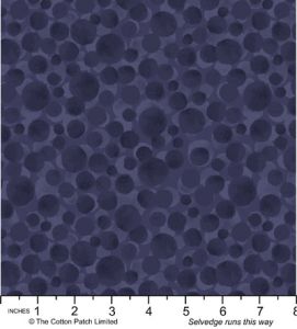 Bumbleberries fabric: Dark Blue Lewis and Irene | 