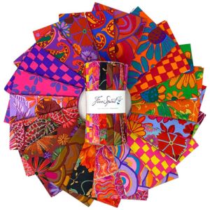 Kaffe Fassett Collective Autumn 2024 6" Design Strips, Hot | 