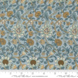 Morris Manor fabric: Evenlode, Sky | 