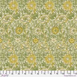 William Morris Emery Walker Fabric: Mini Pink & Rose Sunflower | 