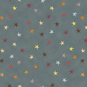 Sophie Stars: Multi Stars Blue/Grey (per 1/4 metre) | 