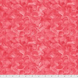 Sue Penn Flourish fabric: Impasto Pink (per 1/4 metre) | 