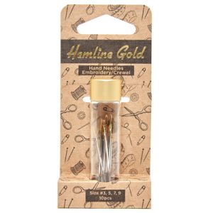 Hemline Gold  Embroidery Hand Sewing Needles | 