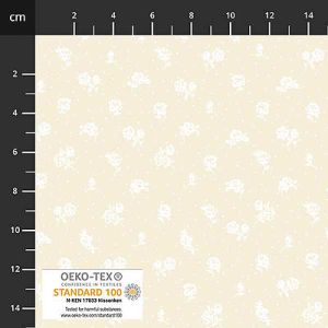 Neutral Notes Fabric: Roseheads Cream (per 1/4 metre) | 