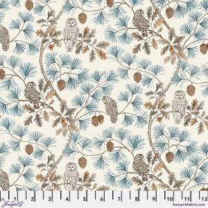 Woodland Blooms fabric: Owlswick Linen (per 1/4 metre) | 