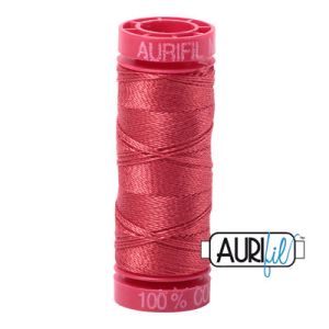 Aurifil 12 Cotton Thread 2230 Red Peony | 