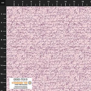 Quilters Coordinates fabric: Signatures Pale Pink (per 1/4 metre) | 