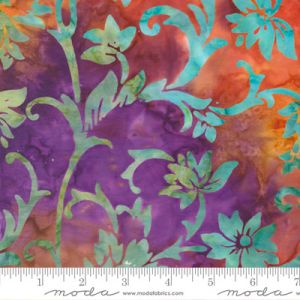 Bonfire Batik fabric: Trailing Ember (per 1/4 metre) | 