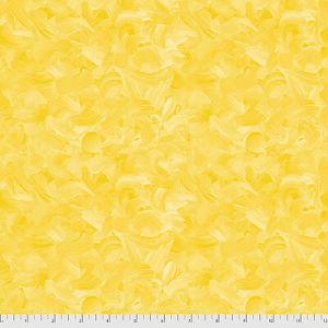 Sue Penn Flourish fabric: Impasto Yellow (per 1/4 metre) | 