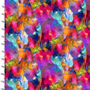 Rhythm & Hues Fabric: Colour Vibe Multi (per 1/4 metre) | 