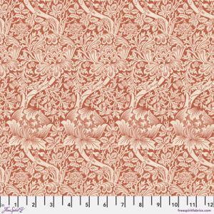 Emery Walker's House Fabric: Rose and Thistle Madder | 