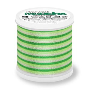 Madeira Rayon 40 Embroidery Thread 2031 Ombre Light Green | 