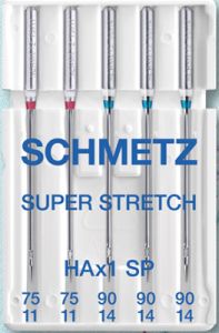 Schmetz Super Stretch Sewing Machine Needles Size Mixed | 