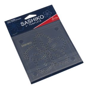 Sashiko Template: Sakura Cherry Blossom | 